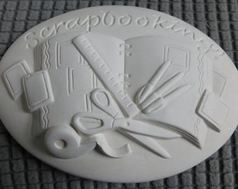 Donas Mold DM2254 Scrapbooking Insert Bisque