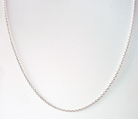 1.2mm Sterling Flat Cable Chains - 16 1.2mm Sterling Flat Cable Chains - 16