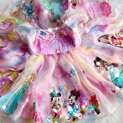 disney birthday dress Elsa Inspired Birthday Dress