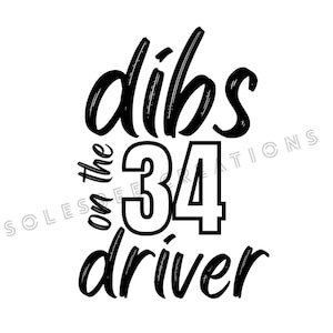 Custom Dibs On The Driver/Rider dirt track racing digital png for sublimation. Custom made to order.