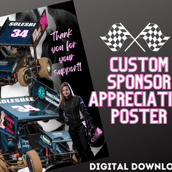 Motocross Resume Template Etsy