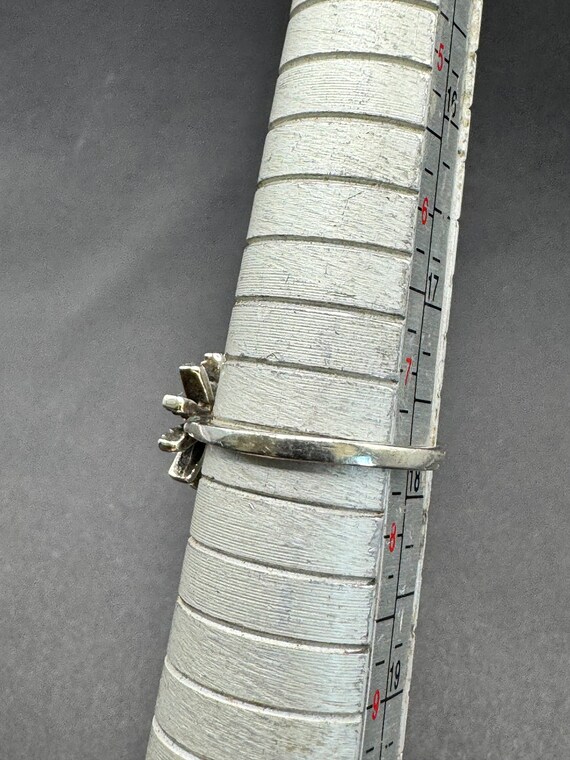 Daisy Sterling Silver Ring - image 6