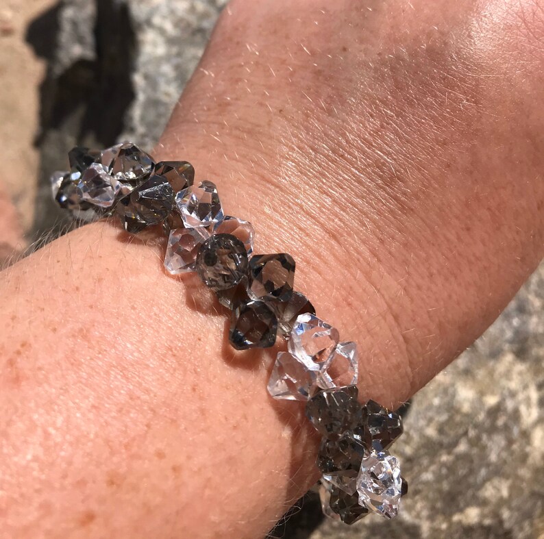 Sterling silver Dragonfly Crystal Bracelet