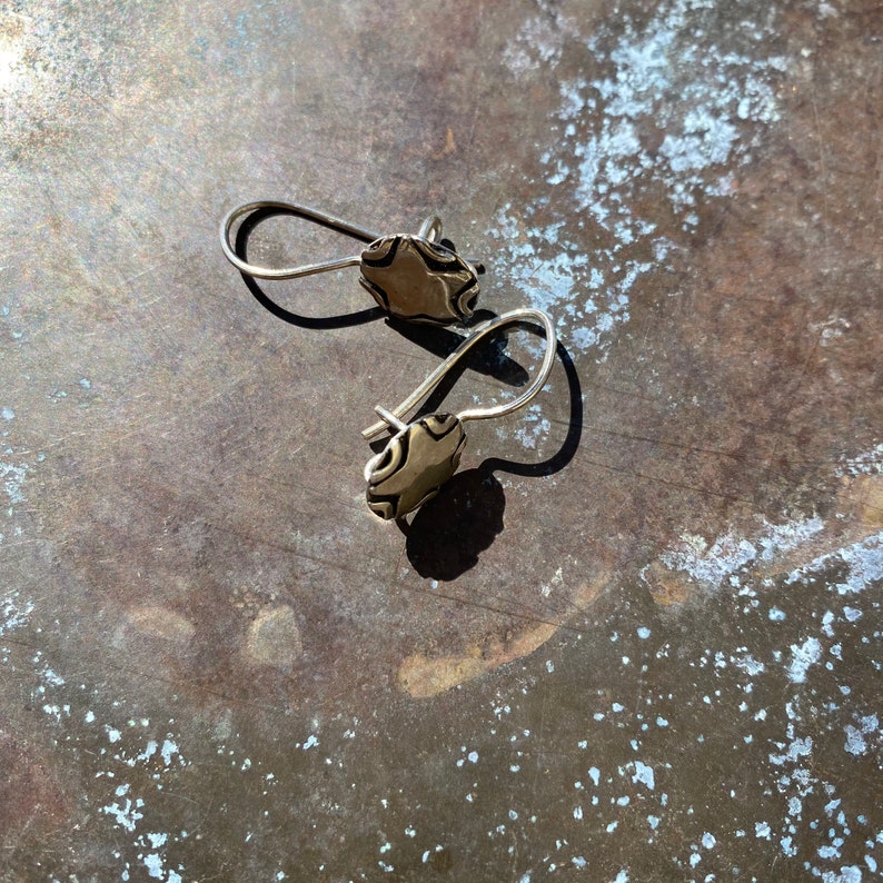 Boho Sterling Silver Star Earrings