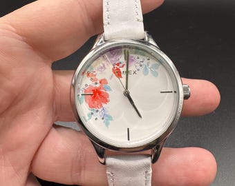 2018 Timex Waterbury Classic Guilloche 36mm Women\'s Quartz‎ Watch Leather Strap 2018 Timex Waterbury Classic Guilloche 36mm Women main image 2