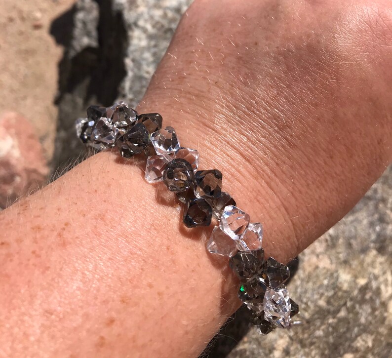 Sterling silver Dragonfly Crystal Bracelet