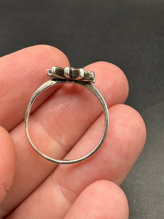 Daisy Sterling Silver Ring - image 4