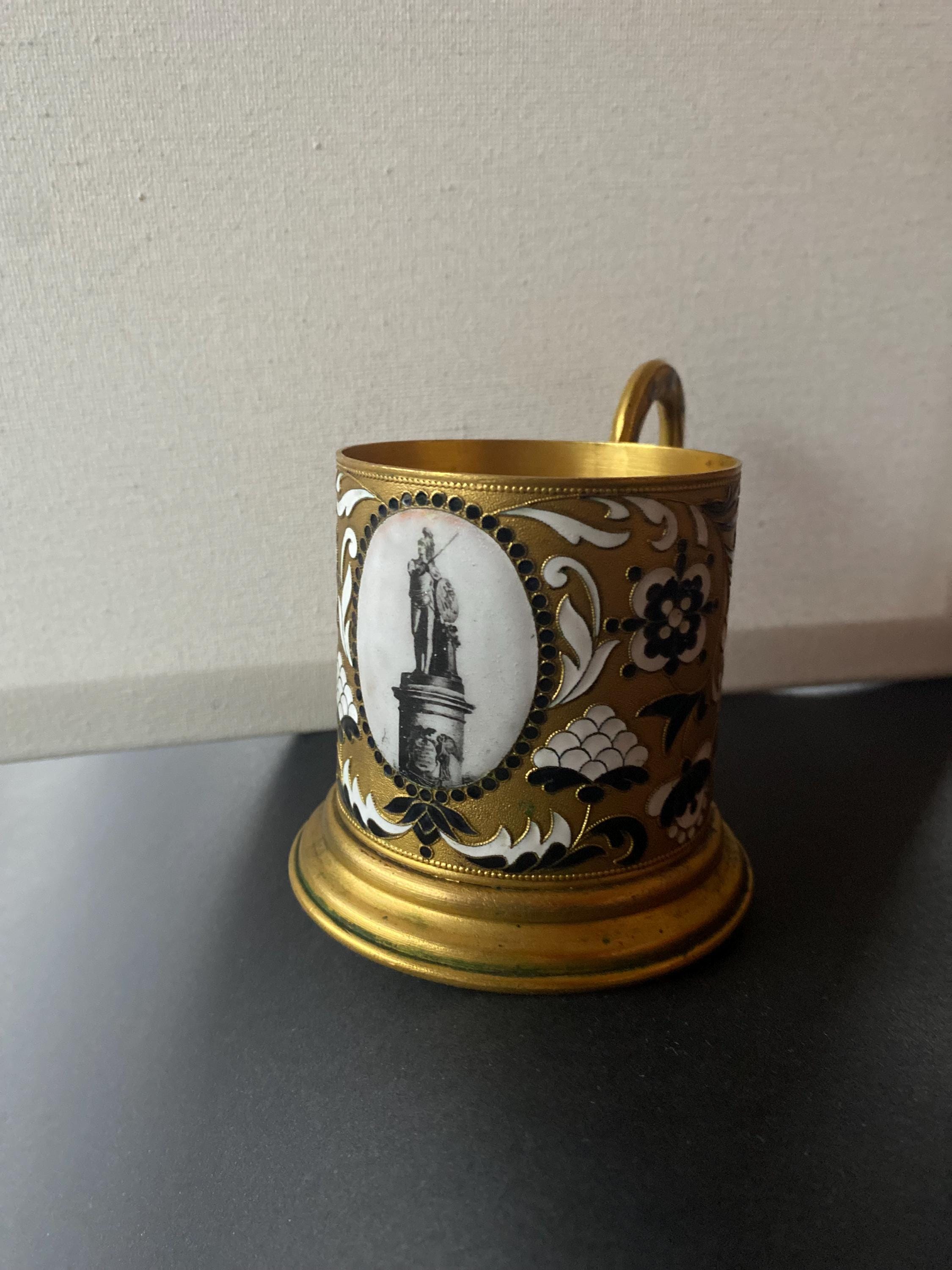 Russian podstakannik - Etsy 日本