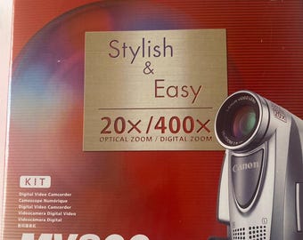 Canon Mv800i Digital Video Camera, Ready to Use, Original Box