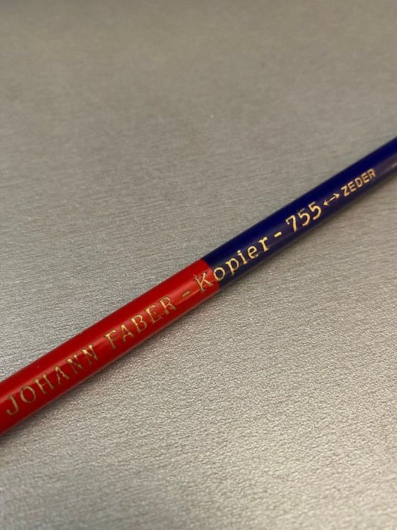 Johann Faber Unused Pencil Kopier 755 Zeder, Vintage From 1920 - Etsy