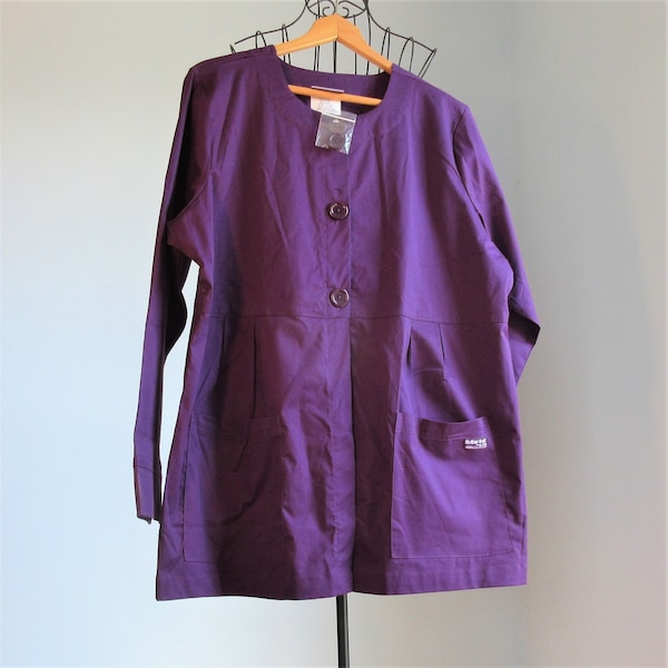 Eggplant Coat Women Etsy