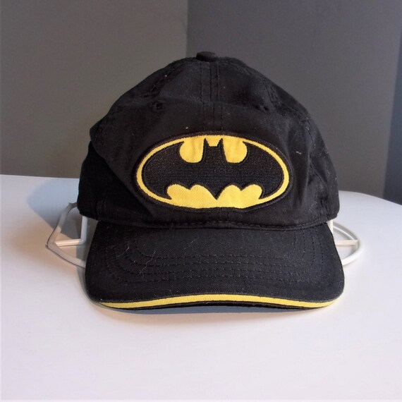 Batman Cap  NWT DC Comics Superhero Hat Strap Adjust Caped Crusader Dark Knight