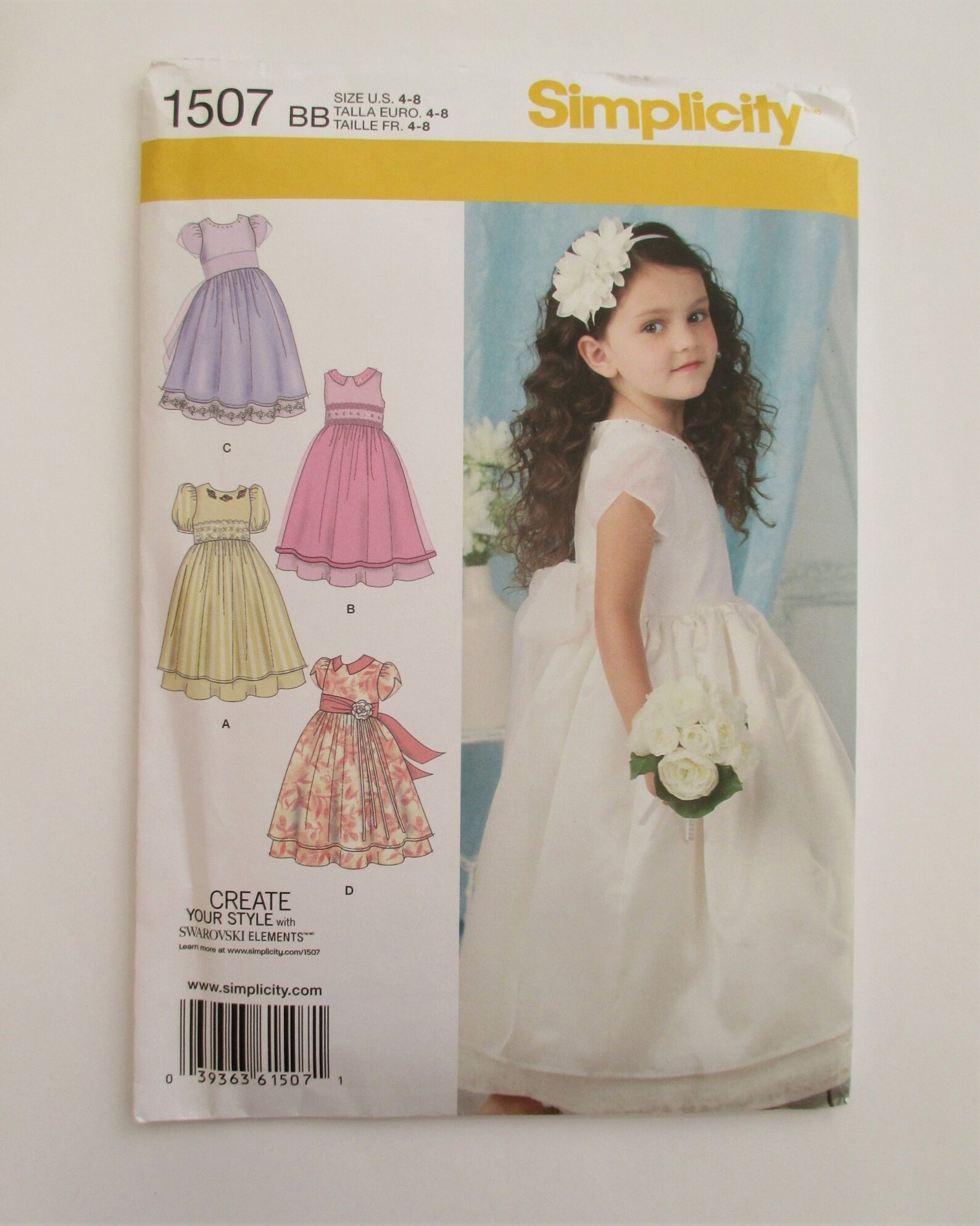 Simplicity 1507 BB sewing pattern size 48 toddler/child Etsy