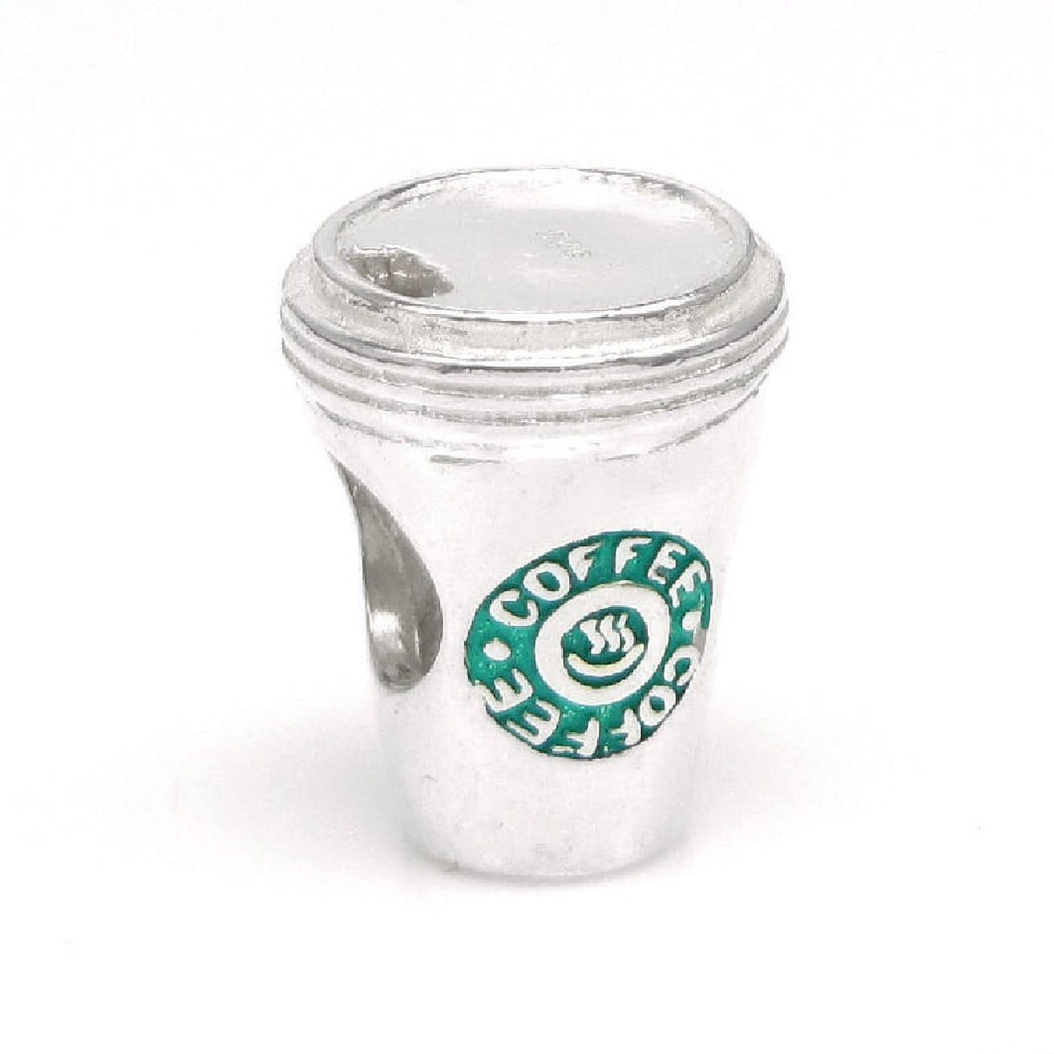 Sterling Silver Starbucks Coffee Charm – EnchantingCharms