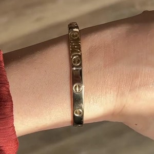 Etsy cartier love bracelet sale