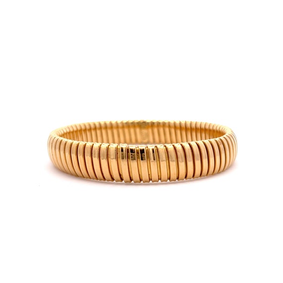 Yellow - Brass Metal Handcrafted Bangle (Adjustable)