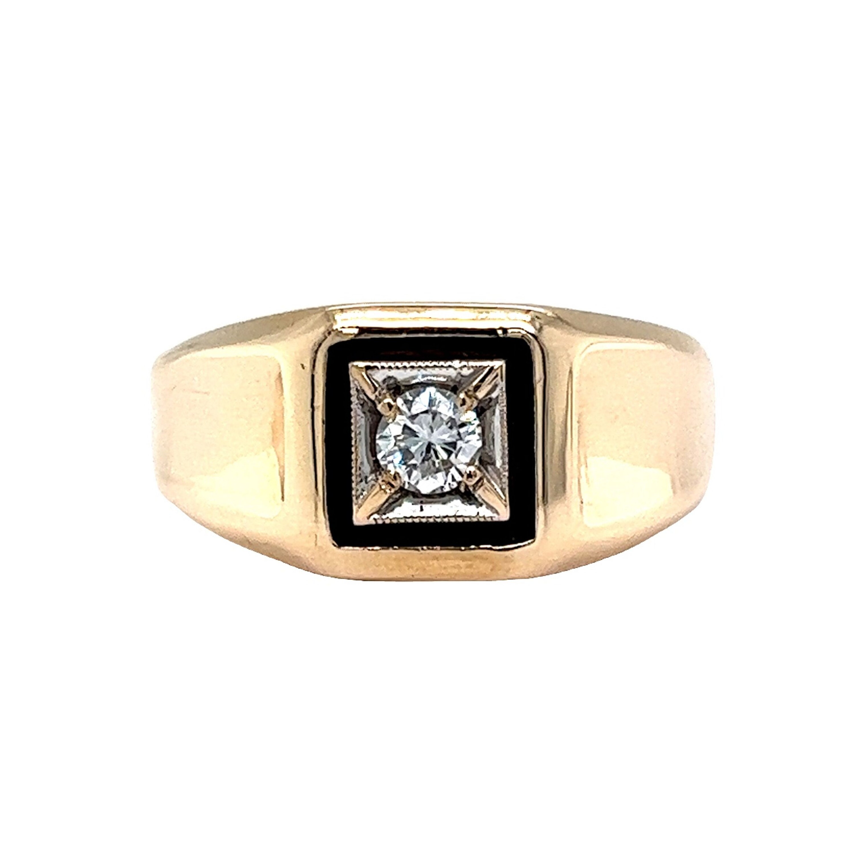 Buy Grand 18Kt Diamond Ring for Men Online | ORRA