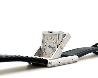 Cartier Ladies Basculante Reverso 2386 in Stainless Steel