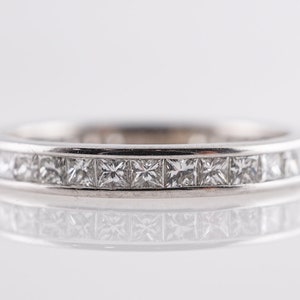 2.52 Carat Channel Set Diamond Wedding Band in 18K