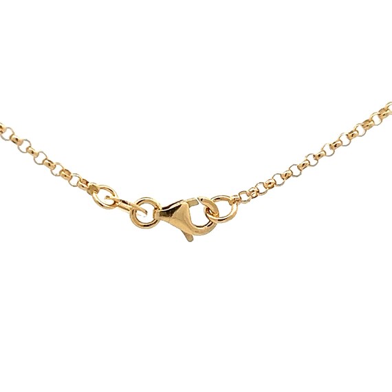 Loop Pendant Necklace in 14k Yellow Gold - image 7