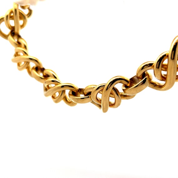 Nicolis Cola Link Necklace in 18k Yellow Gold - image 3