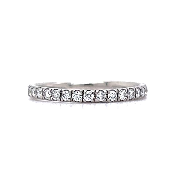 Diamond Eternity Wedding Band in Platinum - image 2