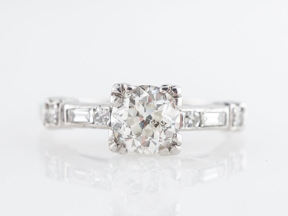 Vintage 1930’s Wedding Set in Platinum