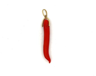 Vntage 1980s talan lucky horn, Corncello, Good lu… - Gem