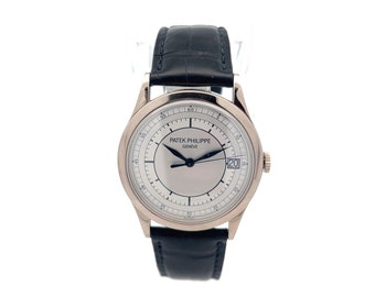 Patek Philippe Calatrava 5296G Sector Dial in 18k White Gold