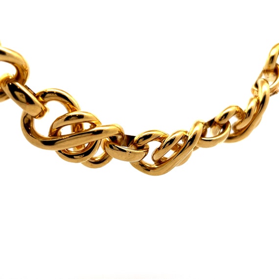 Nicolis Cola Link Necklace in 18k Yellow Gold - image 2