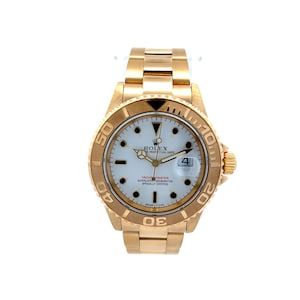 Rolex Yachtmaster 40mm 16628 in 18k Yellow Gold