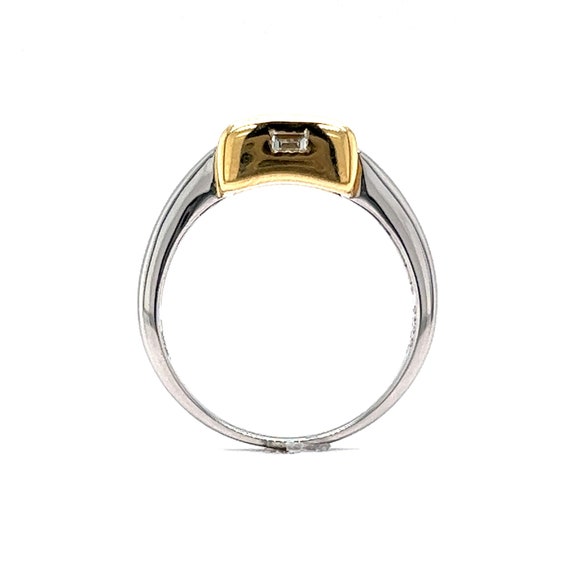 Modern .60 Emerald Cut Diamond Engagement Ring in… - image 6