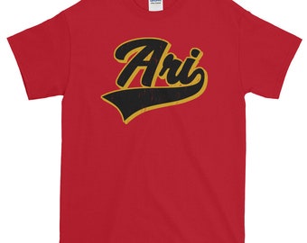 Arizona Baseball Script Short-Sleeve T-Shirt