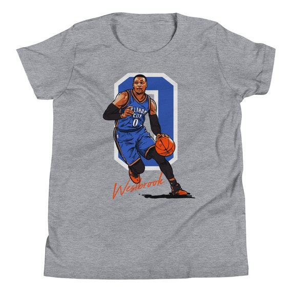 russell westbrook t shirt youth