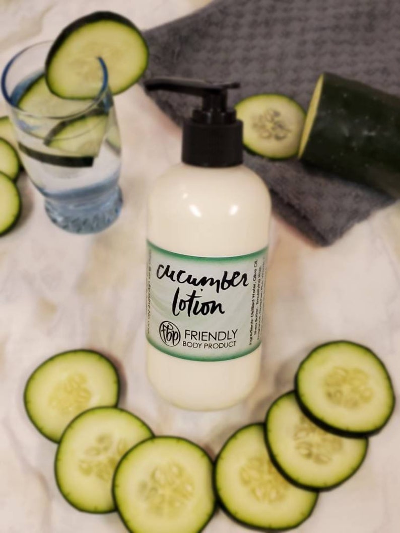 Lotion Cucumber Lotion Etsy