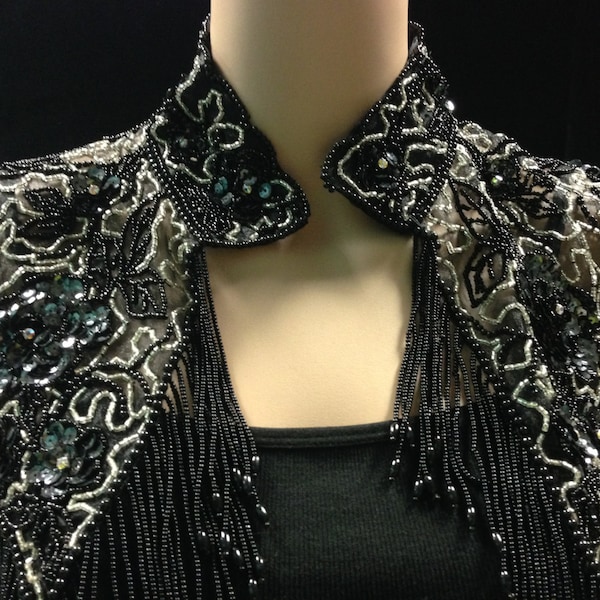 beaded bridal shawl