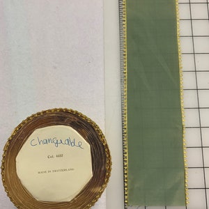 Vintage Picot Ribbon. Sold by yard.Swiss Picot,Dolls Trims, Vintage, Haberdashery, Wide Ribbons.Made in Switzerland.