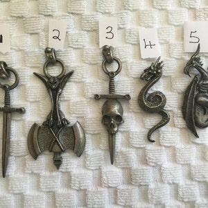 Steampunk  vintage jewelry, steampunk pendants. Sold by individually
