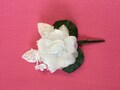 Groom Boutonniere,Couture look Weddings Groomsman, Flower Boutonniere.