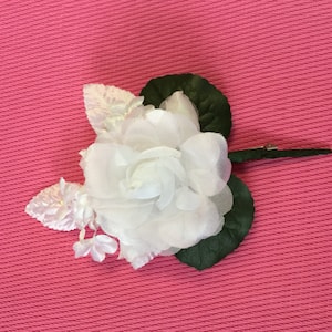 Groom Boutonniere,Couture look Weddings Groomsman, Flower Boutonniere. image 1