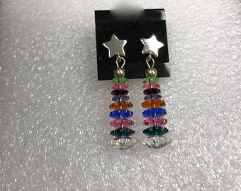 Swarovski Crystal Christmas Tree Earrings. Holiday Earrings, Swarovski, Crystal Earring, Dangle Earrings