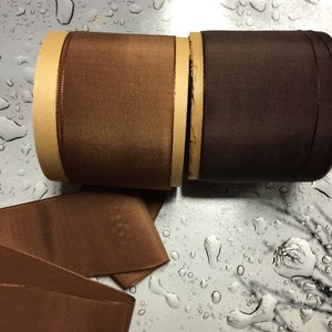 Ruban de taffetas vintage : ruban de rayonne de 2 1/8" de large, fabriqué aux États-Unis
