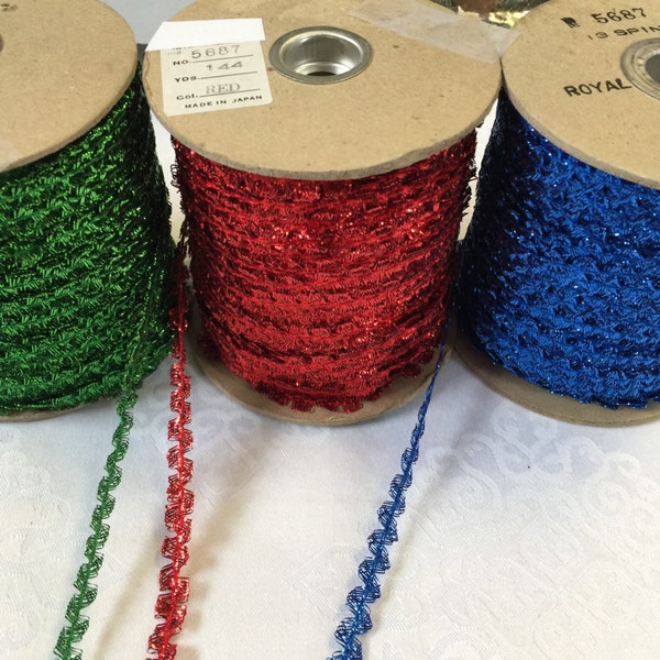 Crocheted Ric Rac - Etsy