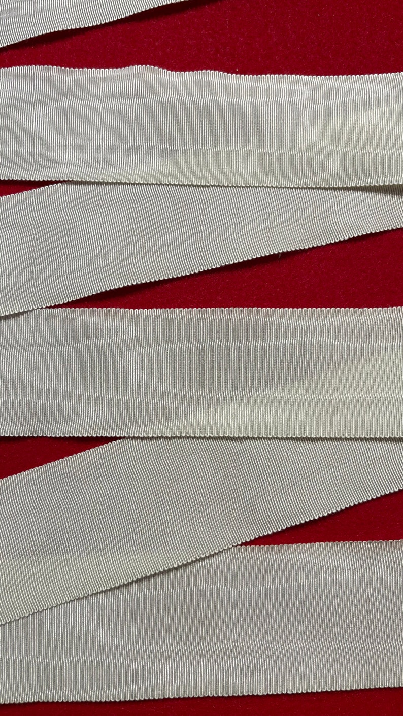 Beautiful Sawtooth Edge Moire Gros Grain Ribbon. Sold by the Yard ...