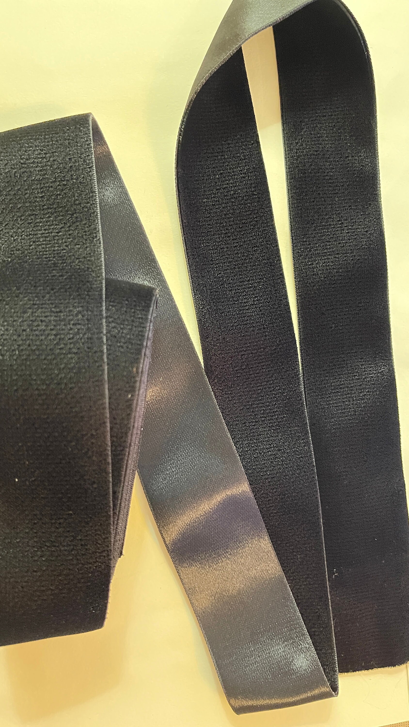 Chocolate Brown Velvet Ribbon 36mm (1 1/2) (1 yd) - Renaissance Fabrics