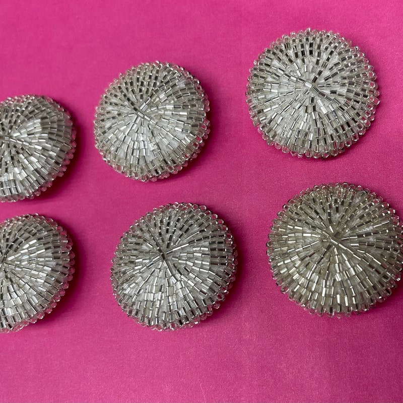 Beaded Buttons - Etsy
