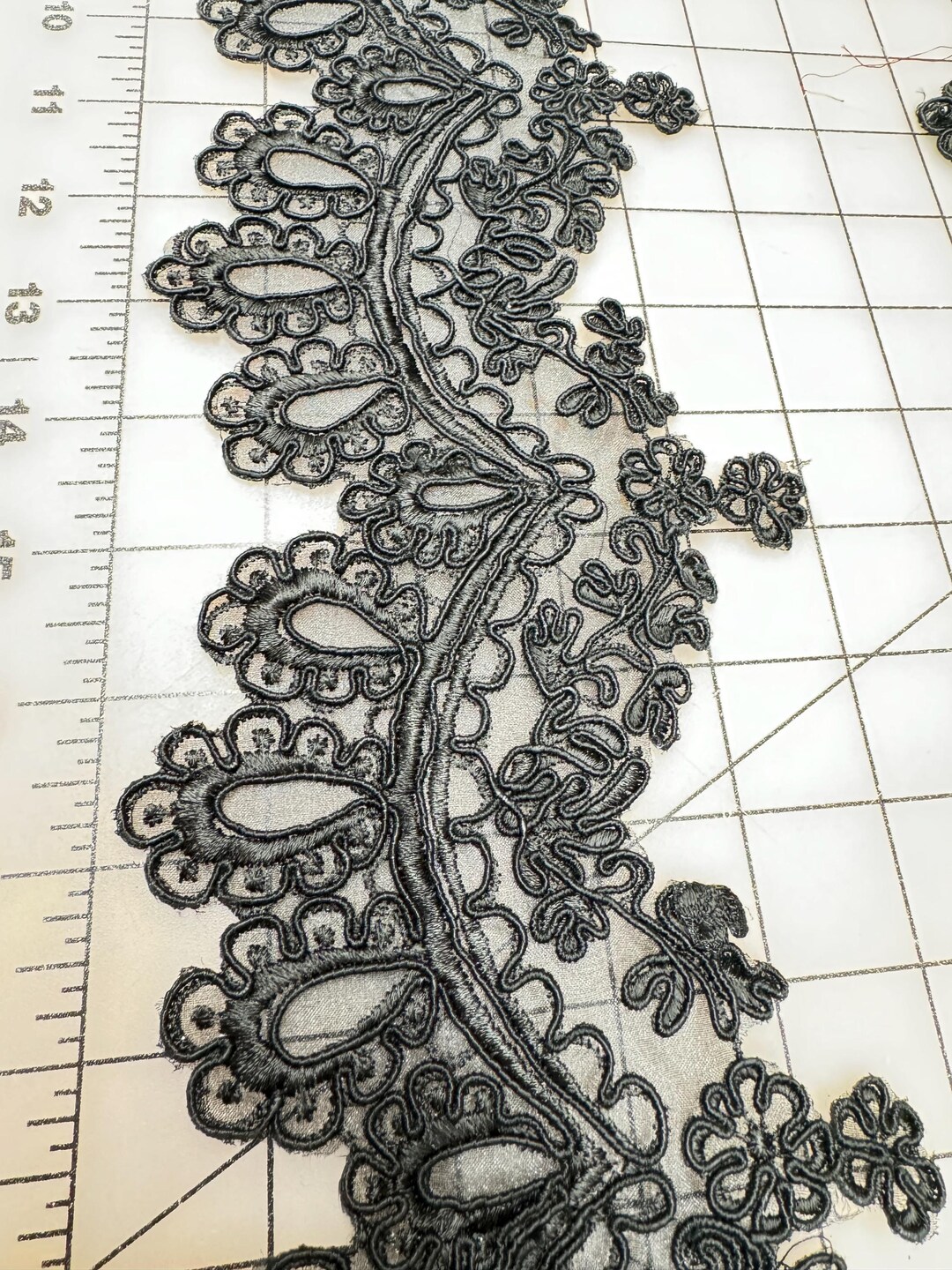 Black Corded Lace Sinead