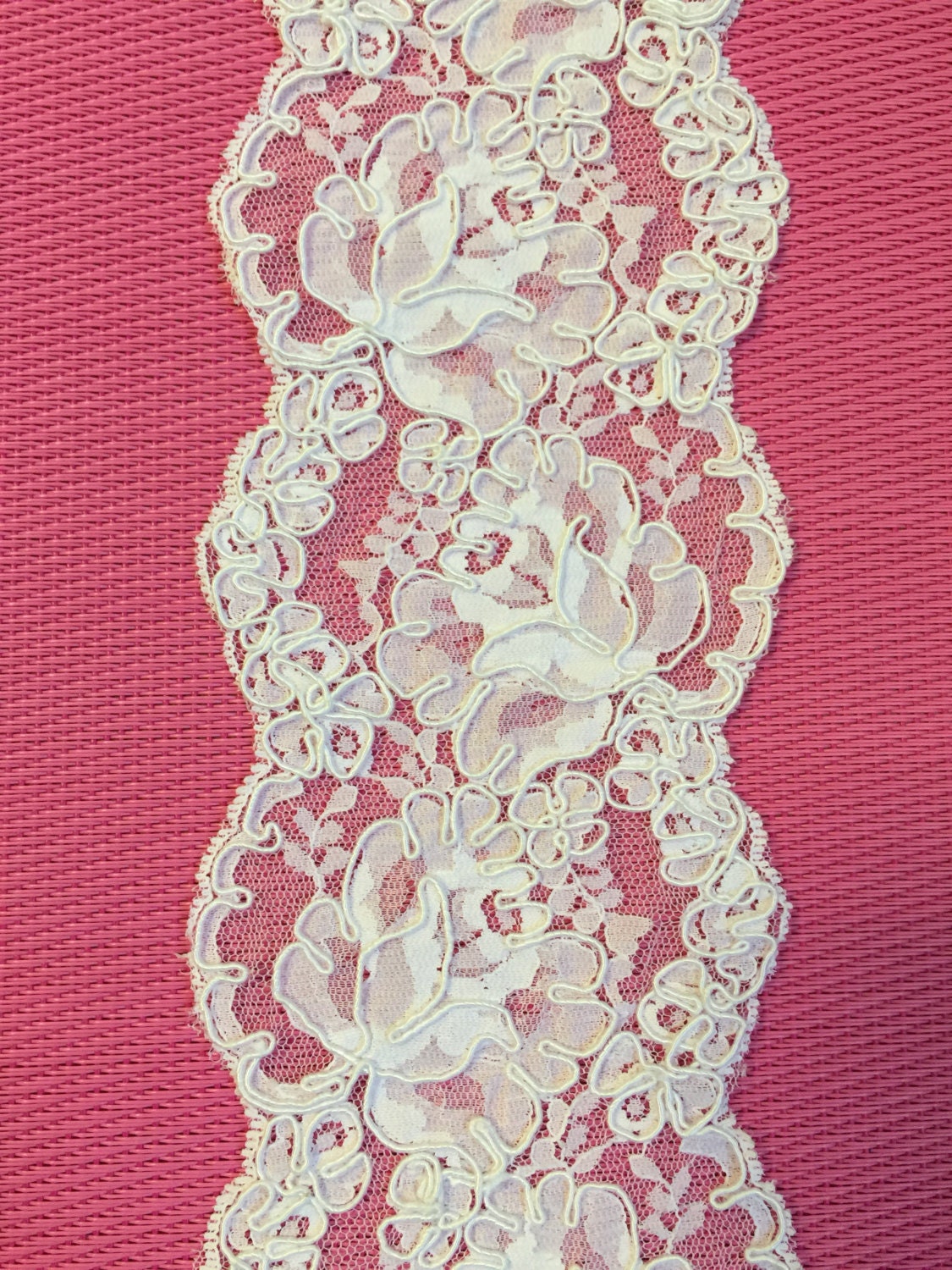 White Corded Lace Sinead