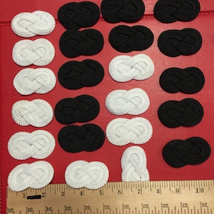 12 Celtic knot appliqué Sew-on Patch, Glue on Patch.