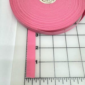 Narrow Gros Grain Rayon Made in France, Sold by 10 yards.